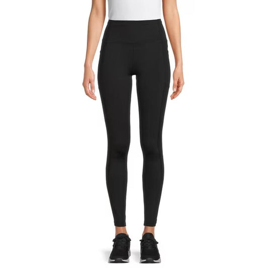 Ladies High Waist Super Stretchy Strong Ankle Leggings | Side Pockets | "Enza" - A Grade