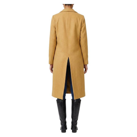 Ladies Strong Felt Textured Coat | Plain | "Zia" - A Grade