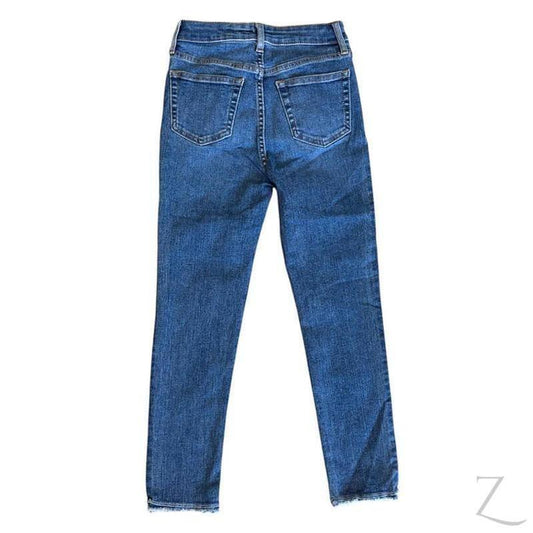 Buy-Girls' Extra High Rise Super Stretchy Super Skinny Super Strong Denim Jeans | Frayed Hem | "Bobo" - B Grade-Online-in South Africa-on Zalemart