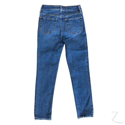 Buy-Girls' Extra High Rise Super Stretchy Super Skinny Super Strong Denim Jeans | Frayed Hem | "Bobo"-Online-in South Africa-on Zalemart