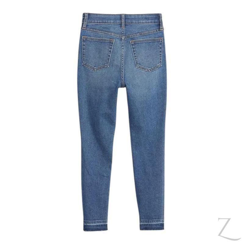Buy-Girls' Extra High Rise Super Stretchy Super Skinny Super Strong Denim Jeans | Rip & Repair | "Bobo" - B Grade-Online-in South Africa-on Zalemart