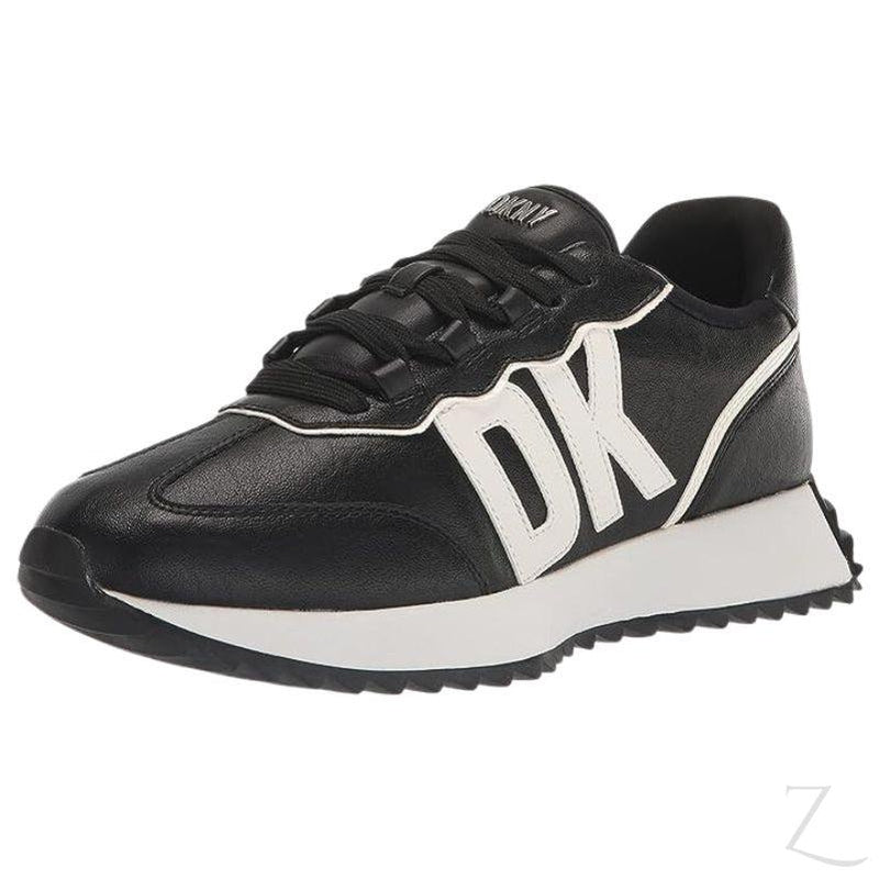 Buy-Ladies Everyday Chunky Sneakers | Lace Up | "Shaka"-Black & White-3.5-Online-in South Africa-on Zalemart