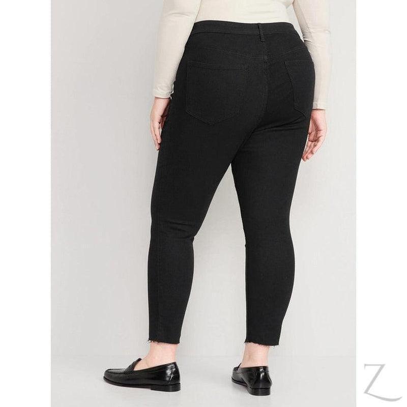 Buy-Ladies Extra High Rise Super Skinny Super Stretchy Strong Denim Jeans | Cropped | "Samina" - B Grade-Online-in South Africa-on Zalemart