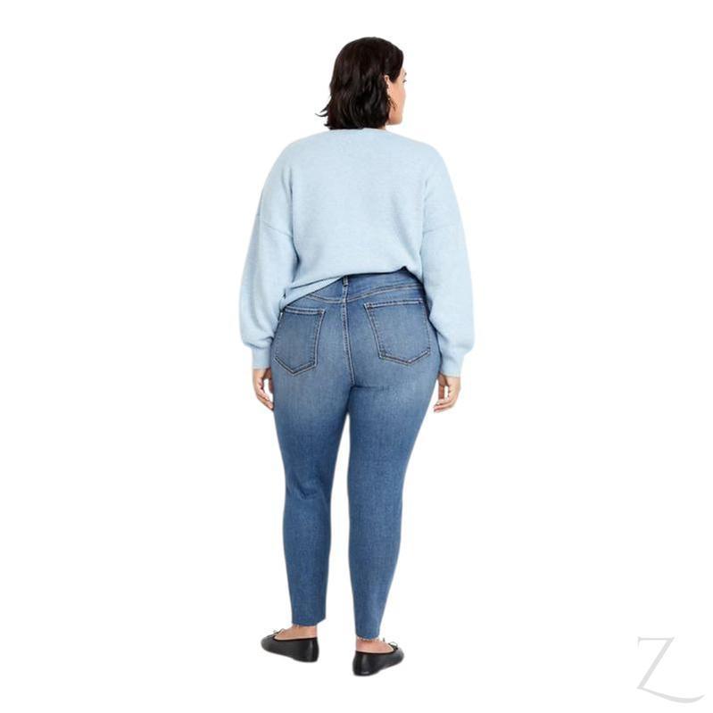 Buy-Ladies Extra High Rise Super Skinny Super Stretchy Super Strong Denim Jeans | Ripped | "Samina" - B Grade-Online-in South Africa-on Zalemart