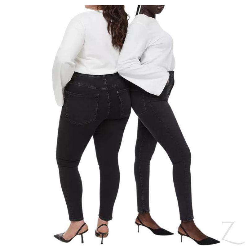 Buy-Ladies Extra High Rise Super Stretchy Super Skinny Strong Denim Jeans | One Size Fits 4 | "Futhi" - B Grade-Online-in South Africa-on Zalemart