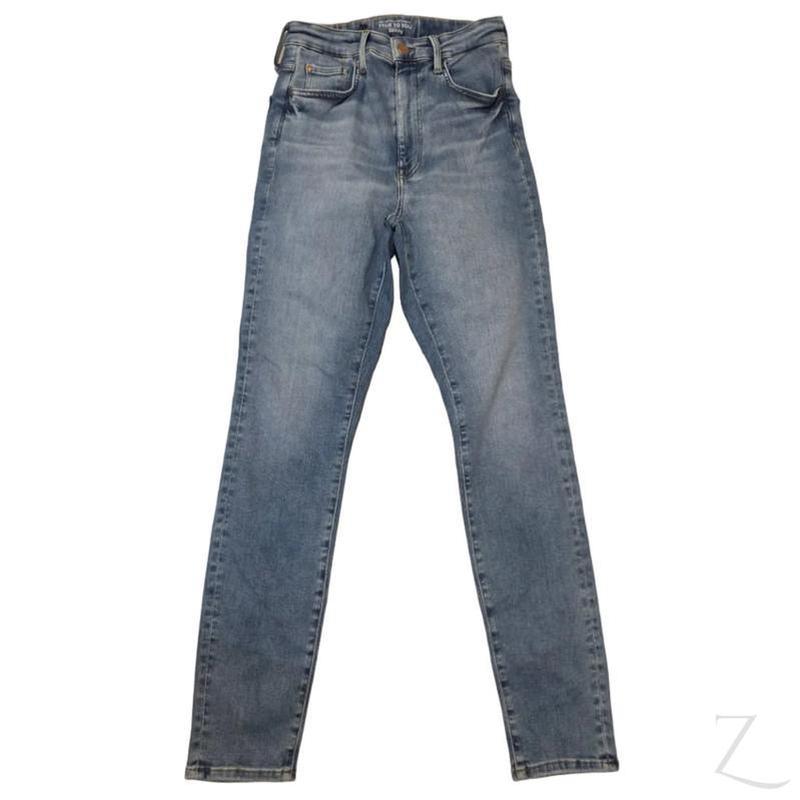 Buy-Ladies Extra High Rise Super Stretchy Super Skinny Strong Denim Jeans | One Size Fits 4 | "Futhi" - B Grade-Online-in South Africa-on Zalemart