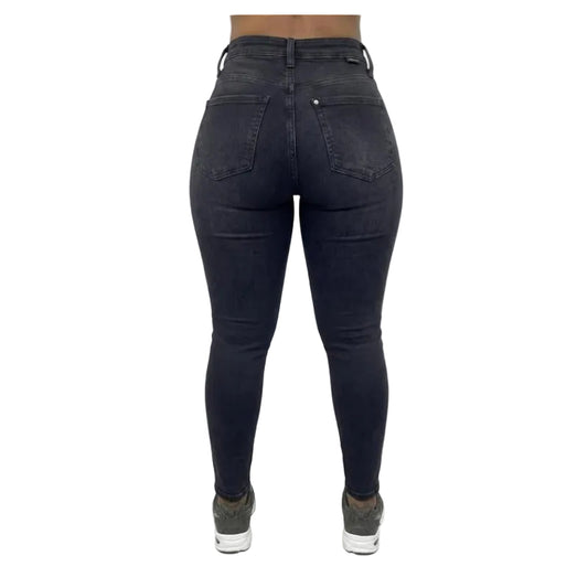 Buy-Ladies Extra High Rise Super Stretchy Super Skinny Strong Denim Jeans | One Size Fits 4 | "Futhi" - Full Bale-Online-in South Africa-on Zalemart
