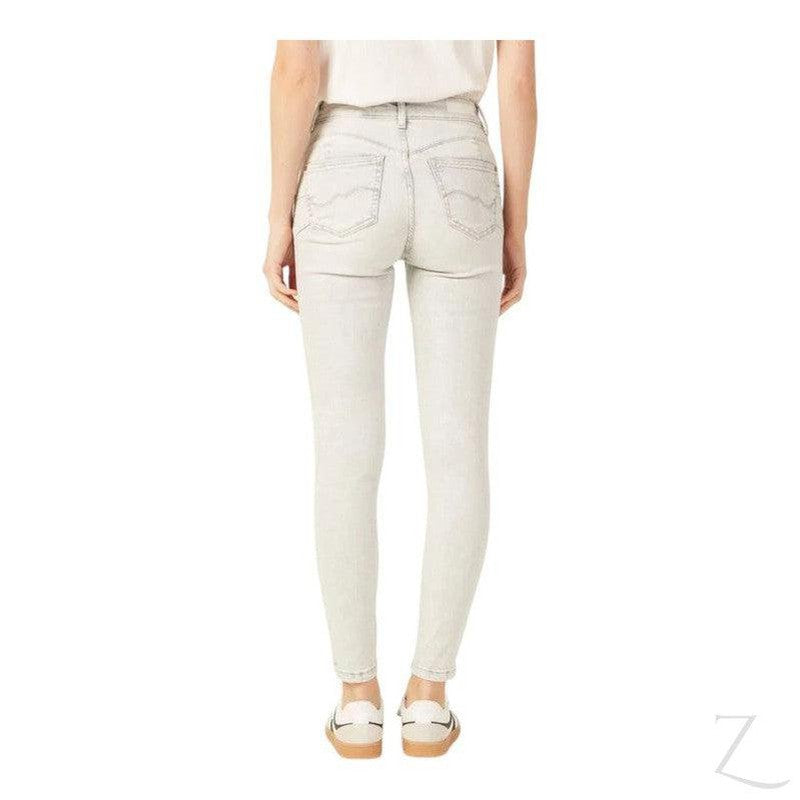 Buy-Ladies High Rise Super Skinny Super Strong Stretchy Denim Jeans | Plain | "Kawu"-Online-in South Africa-on Zalemart