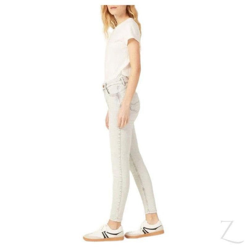 Buy-Ladies High Rise Super Skinny Super Strong Stretchy Denim Jeans | Plain | "Kawu"-Online-in South Africa-on Zalemart