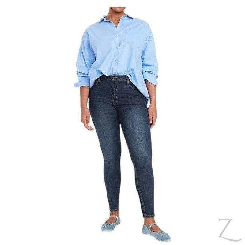 Buy-Ladies High Rise Super Skinny Super Strong Stretchy Denim Jeans | Plain | "Samina" - B Grade-Online-in South Africa-on Zalemart
