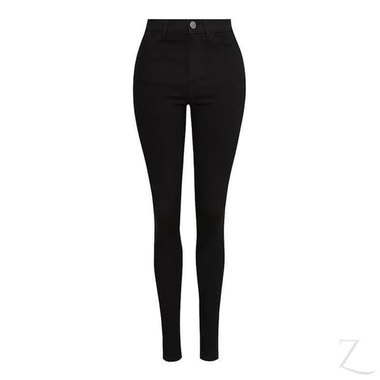 Buy-Ladies High Rise Super Stretchy Super Skinny Denim Jeans | One Size Fits 2 | "Lula" - B Grade-Online-in South Africa-on Zalemart