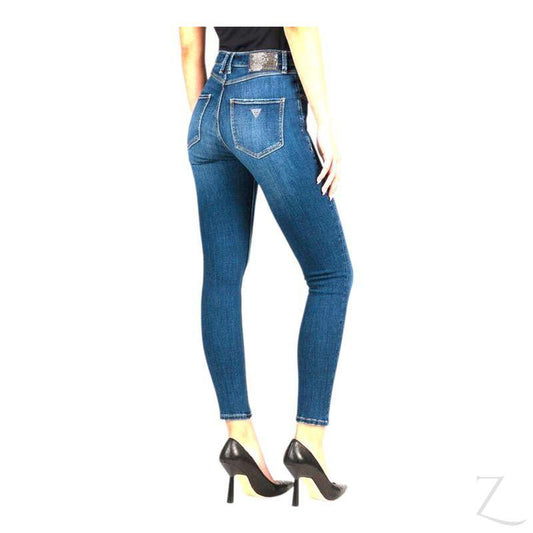 Buy-Ladies High Rise Super Stretchy Super Skinny Strong Denim Jeans | Front Yoke | "Gela" - B Grade-Online-in South Africa-on Zalemart