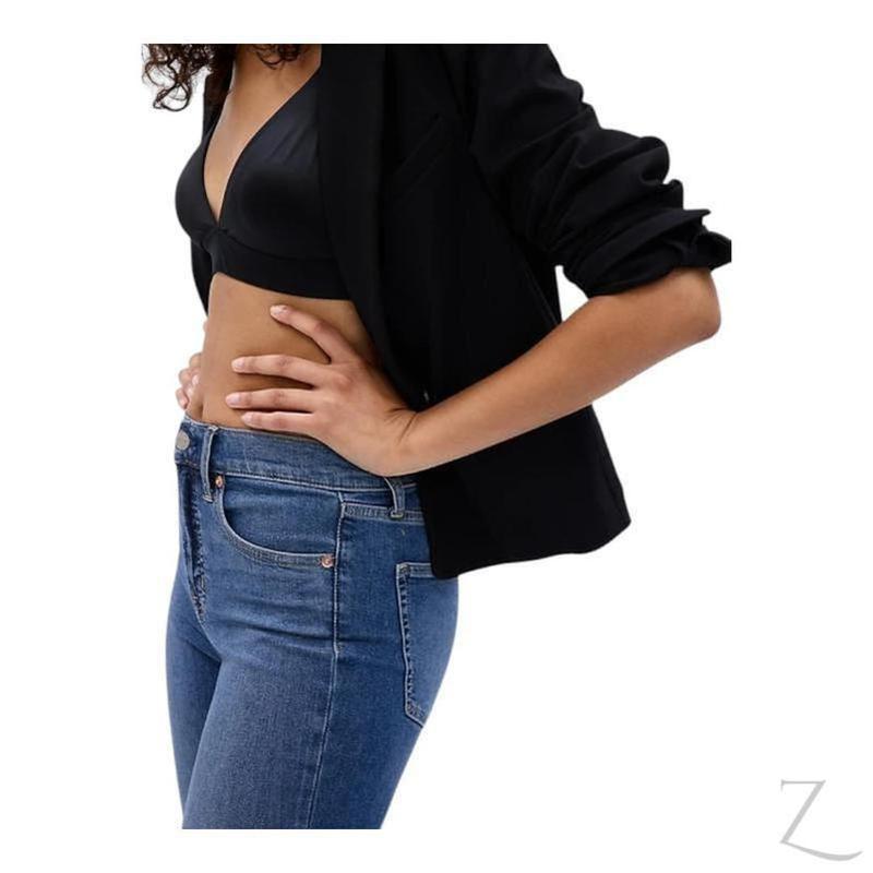 Buy-Ladies High Rise Super Strong Stretchy Skinny Denim Jeans | Plain | "Bobo" - B Grade-Online-in South Africa-on Zalemart