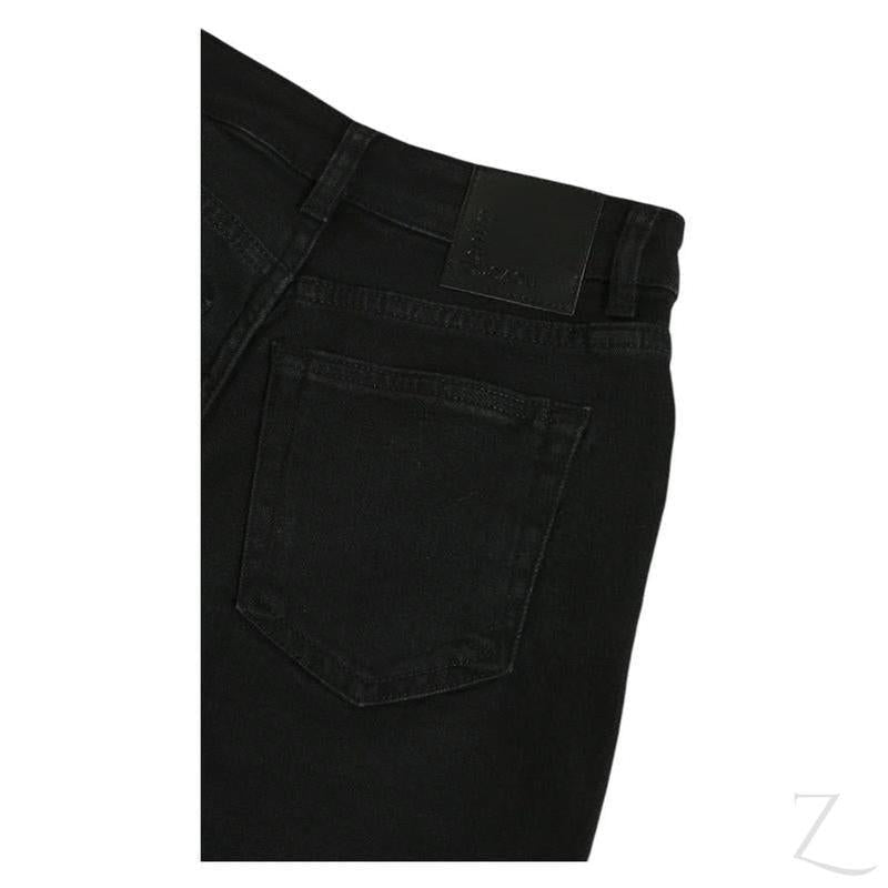 Buy-Ladies High Rise Super Strong Wide Leg Denim Jeans | Plain | "Wasi" - B Grade-Online-in South Africa-on Zalemart