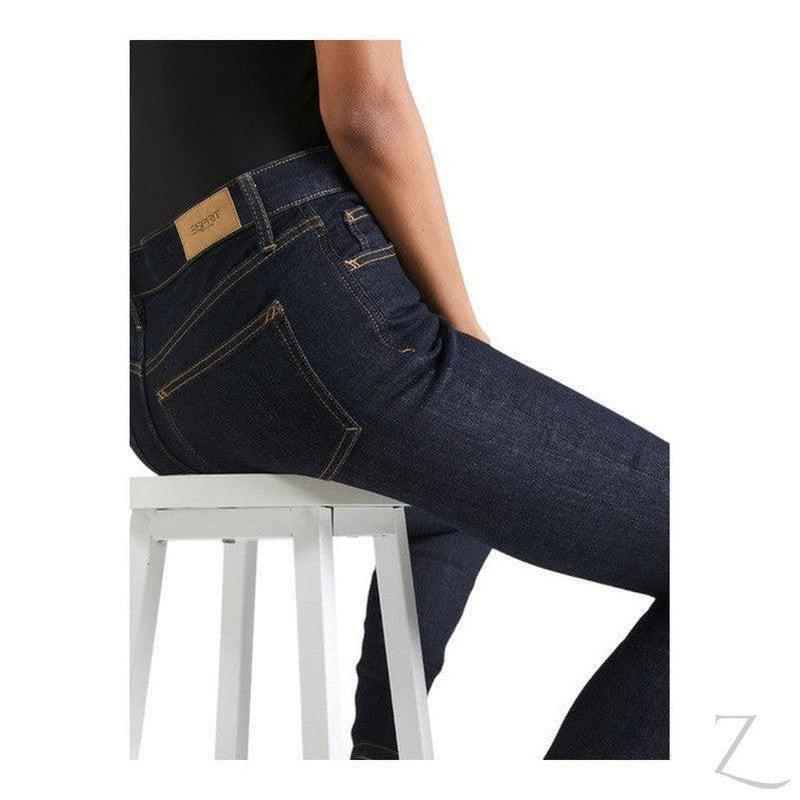 Buy-Ladies High Waist Super Strong Stretchy Skinny Denim Jeans | Plain | "Roo" - B Grade-Online-in South Africa-on Zalemart