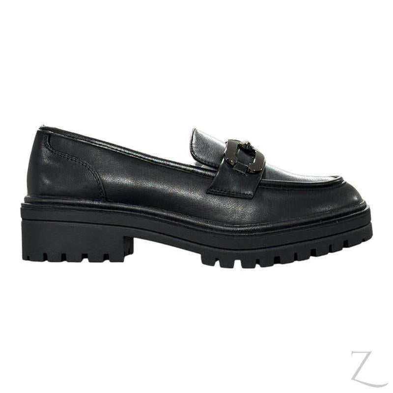 Buy-Ladies Italian Loafer | Slip On | "Donna" - B Grade-Black-3-Online-in South Africa-on Zalemart