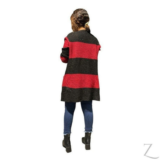 Buy-Ladies Open Front Woolly Cardigan | Long | "Zia"-Online-in South Africa-on Zalemart