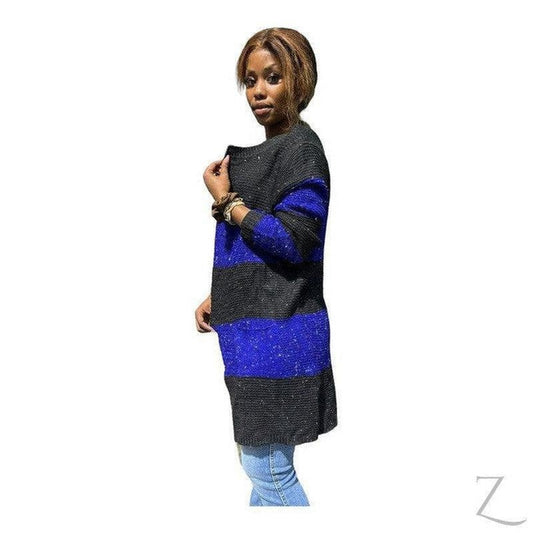 Buy-Ladies Open Front Woolly Cardigan | Long | "Zia"-Online-in South Africa-on Zalemart