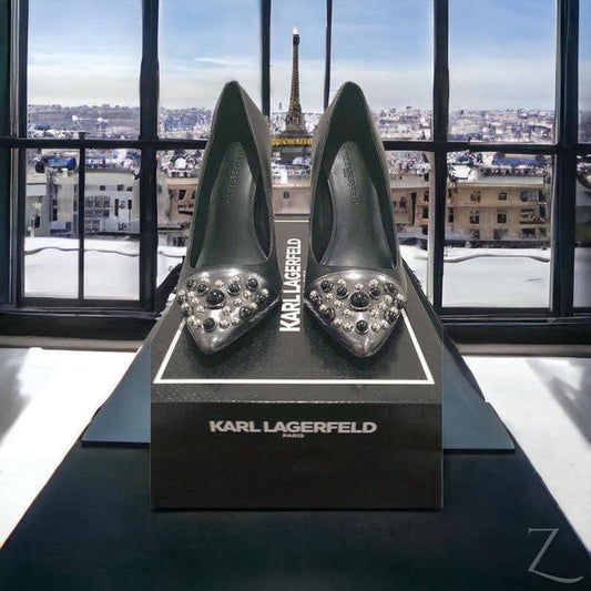 Buy-Ladies Pointed Toe Stiletto Heel Pumps | Studded | "Khulu" - B Grade-Online-in South Africa-on Zalemart