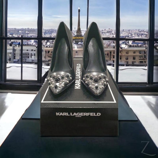 Buy-Ladies Pointed Toe Stiletto Heel Pumps | Studded | "Khulu"-Online-in South Africa-on Zalemart