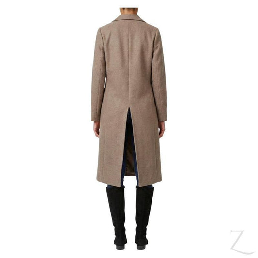 Buy-Ladies Strong Felt Textured Coat | Plain | "Zia" - A Grade-Online-in South Africa-on Zalemart