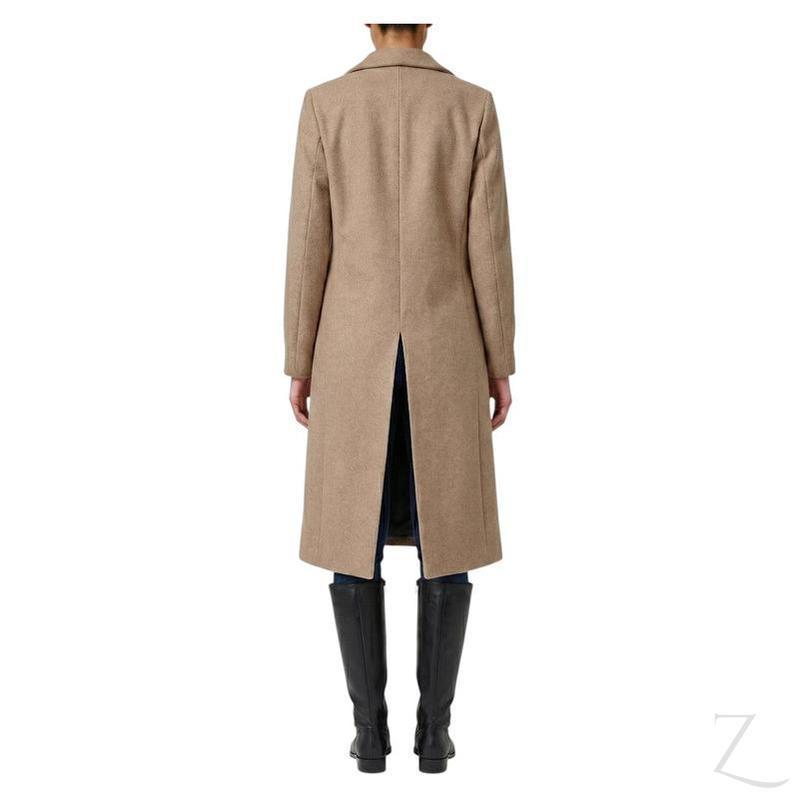 Buy-Ladies Strong Felt Textured Coat | Plain | "Zia" - A Grade-Online-in South Africa-on Zalemart