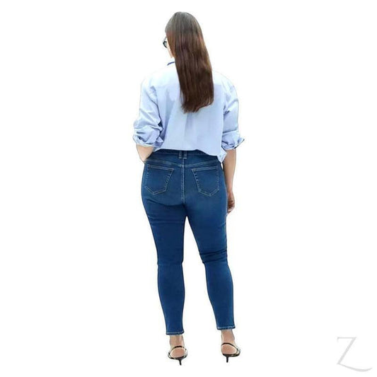 Buy-Ladies Super Skinny Super Strong Stretchy Denim Jeans | Plain | "Sithelo" - B Grade-Online-in South Africa-on Zalemart