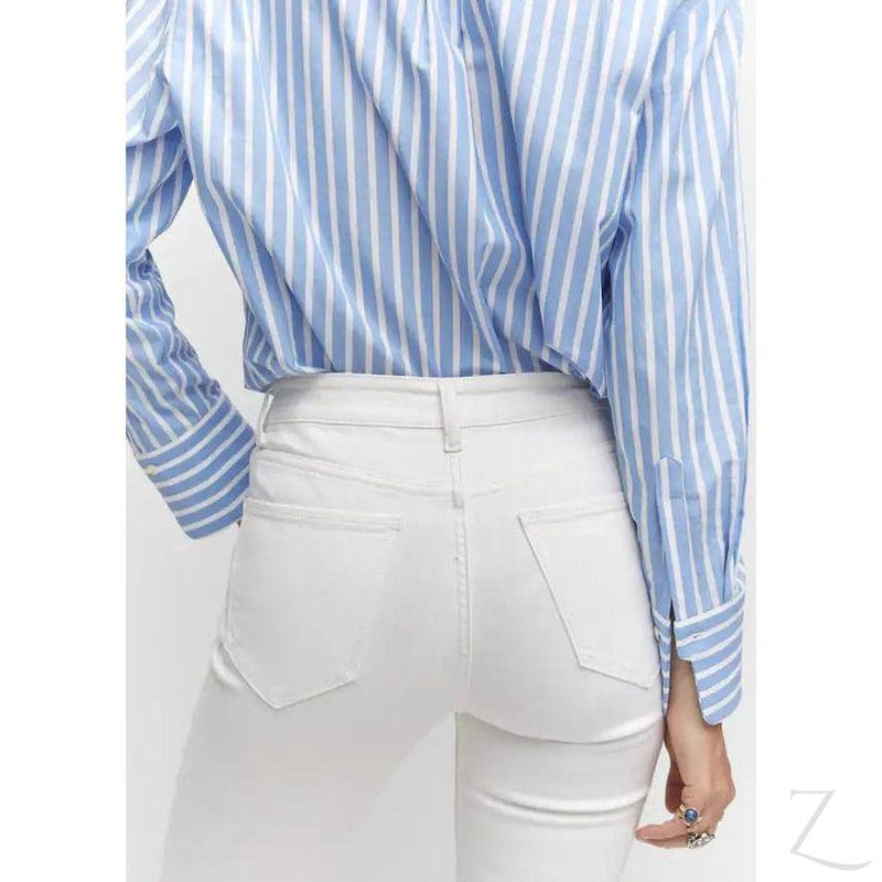 Buy-Ladies Super Stretchy Strong Denim Flare Jeans | Plain | "Sithelo"-Online-in South Africa-on Zalemart