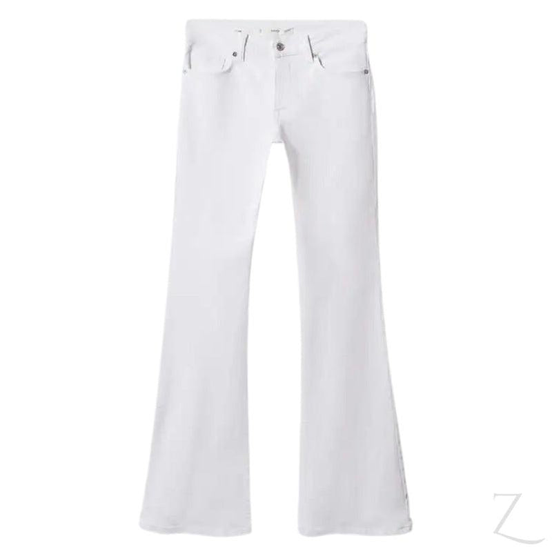 Buy-Ladies Super Stretchy Strong Denim Flare Jeans | Plain | "Sithelo"-Online-in South Africa-on Zalemart