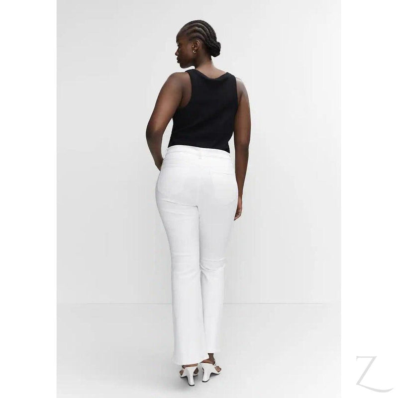 Buy-Ladies Super Stretchy Strong Denim Flare Jeans | Plain | "Sithelo"-Online-in South Africa-on Zalemart
