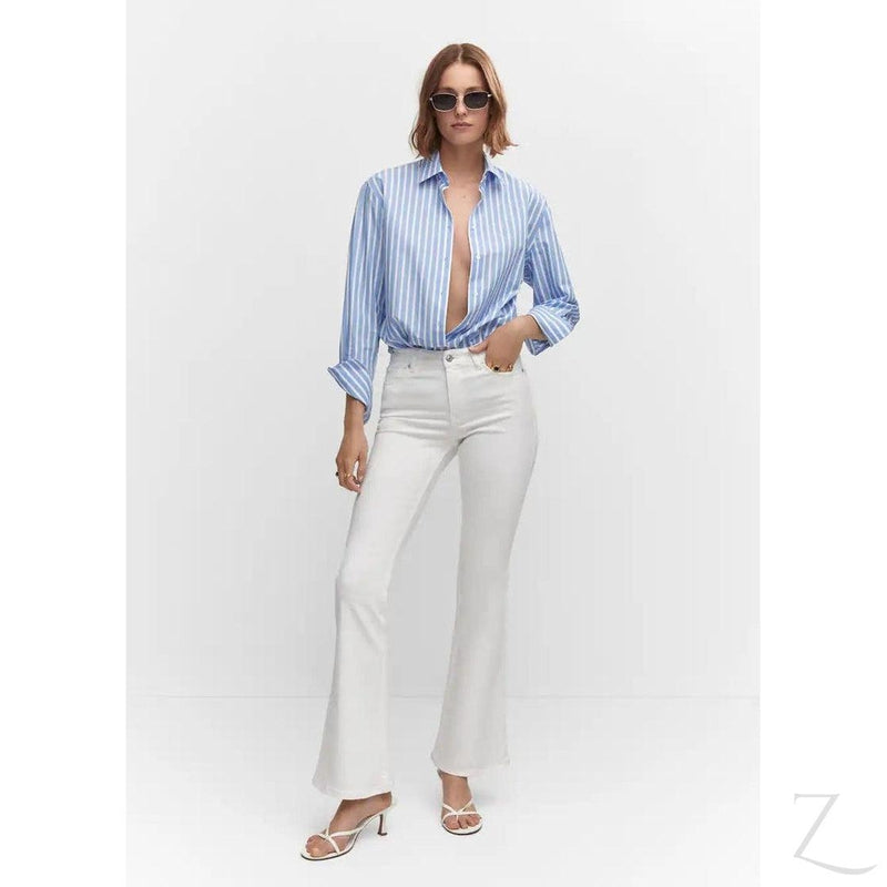 Buy-Ladies Super Stretchy Strong Denim Flare Jeans | Plain | "Sithelo"-Online-in South Africa-on Zalemart