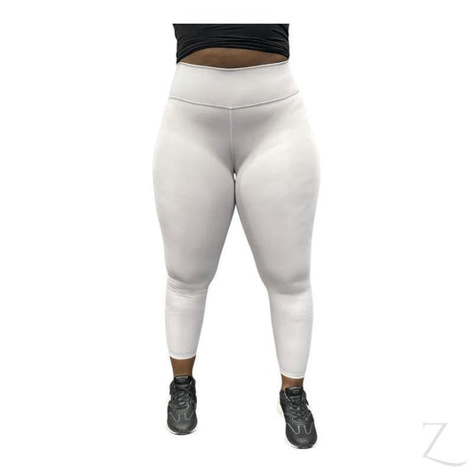 Buy-Ladies Super Stretchy Strong Leggings | Plain | "Zinga" - A Grade-Light Purple-S-Online-in South Africa-on Zalemart