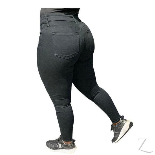 Buy-Ladies Super Stretchy Strong Skinny Denim Jeans | Plain | "Roo" - B Grade-Online-in South Africa-on Zalemart