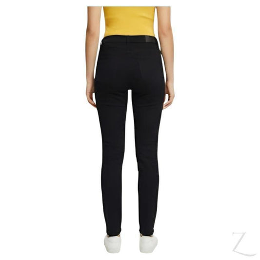 Buy-Ladies Super Stretchy Strong Slim Fit Denim Jeans | Plain | "Roo" - A Grade-Online-in South Africa-on Zalemart