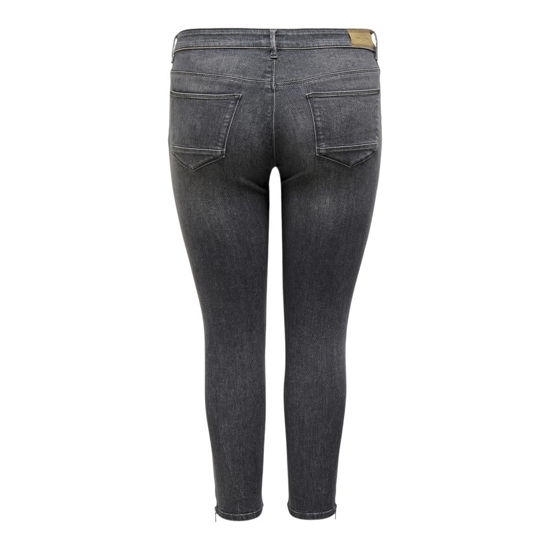 Buy-Ladies Super Stretchy Super Skinny Ankle Grazer Denim Jeans | Zip Detail | "Phela" - A Grade-Online-in South Africa-on Zalemart
