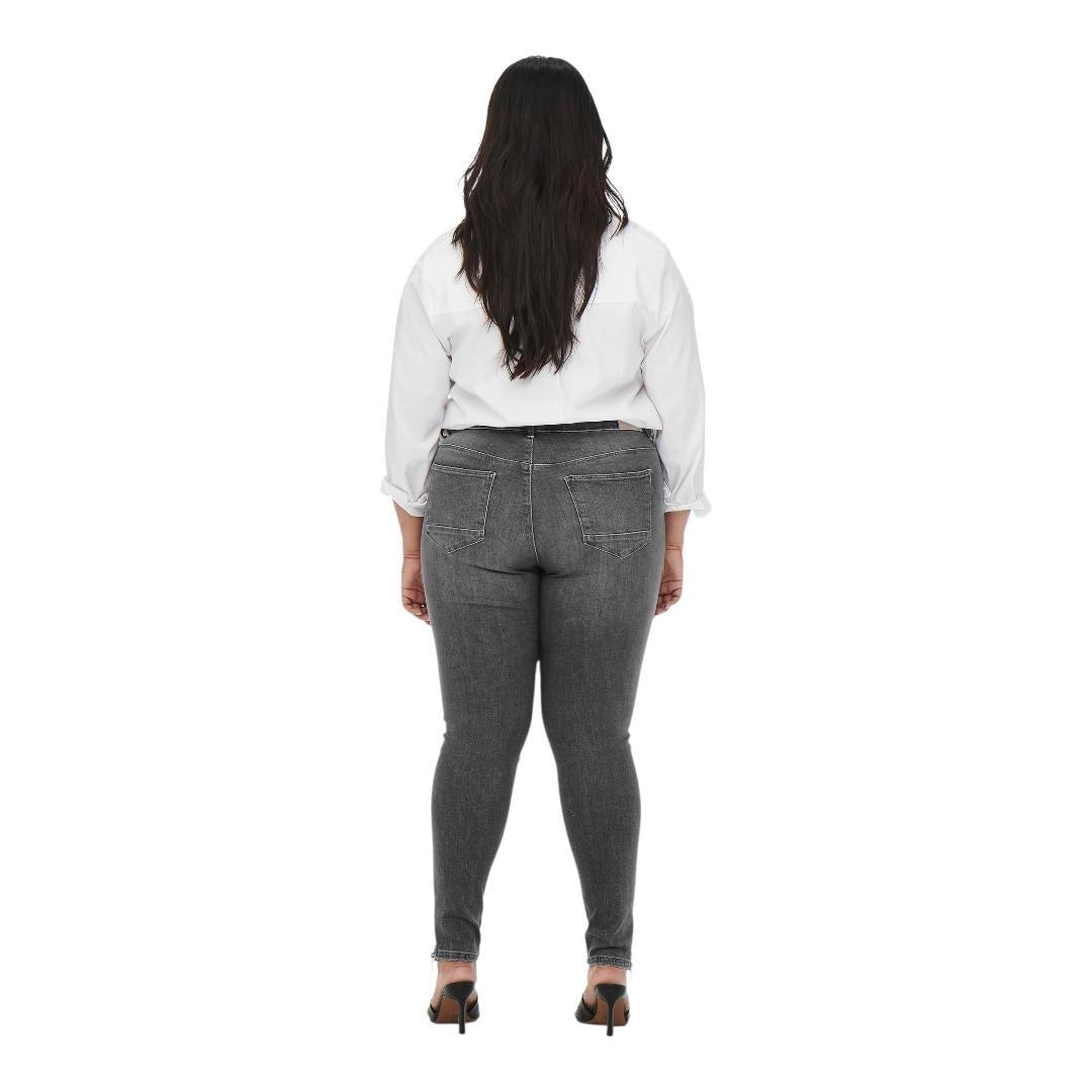 Buy-Ladies Super Stretchy Super Skinny Ankle Grazer Denim Jeans | Zip Detail | "Phela" - A Grade-Online-in South Africa-on Zalemart