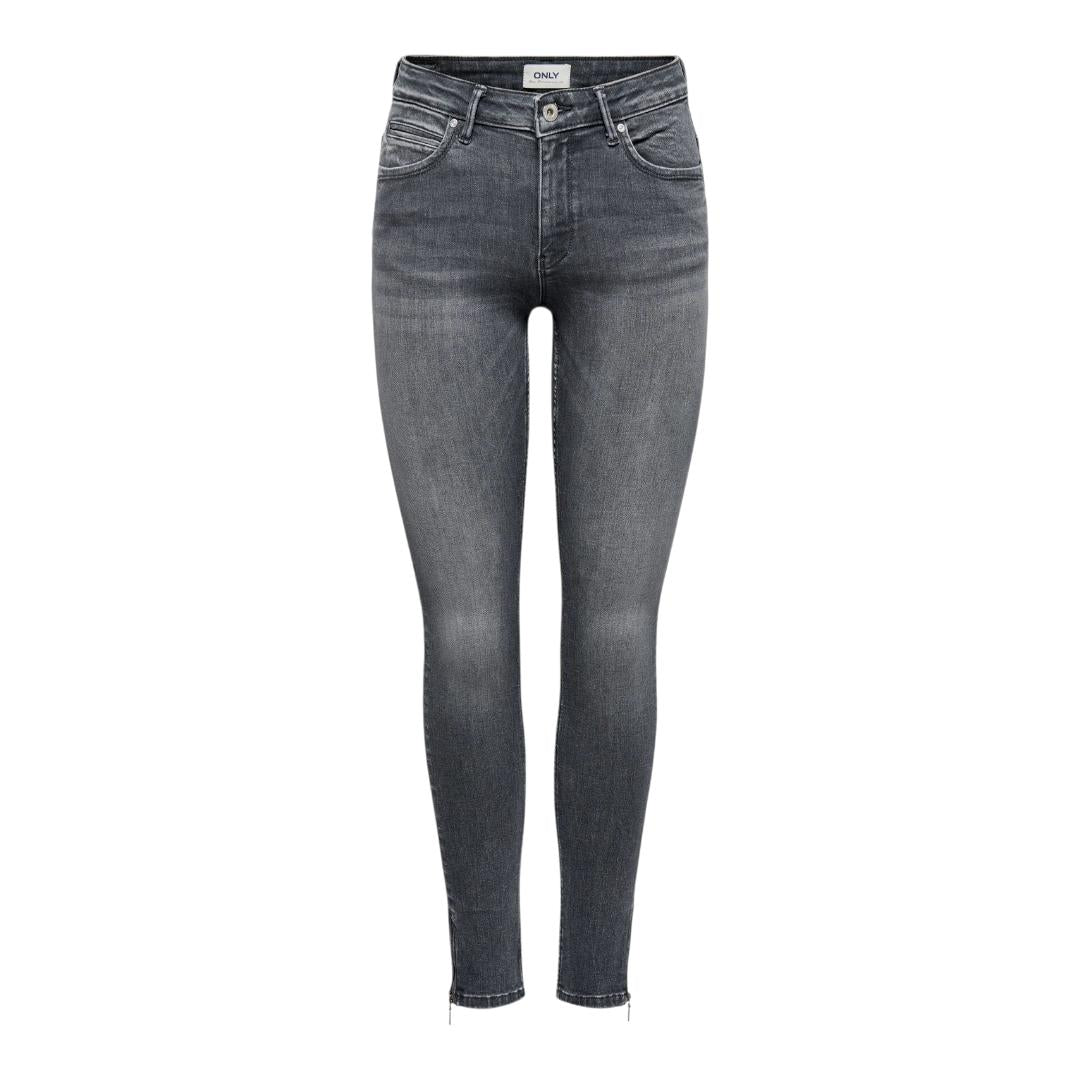 Buy-Ladies Super Stretchy Super Skinny Ankle Grazer Denim Jeans | Zip Detail | "Phela" - A Grade-Online-in South Africa-on Zalemart