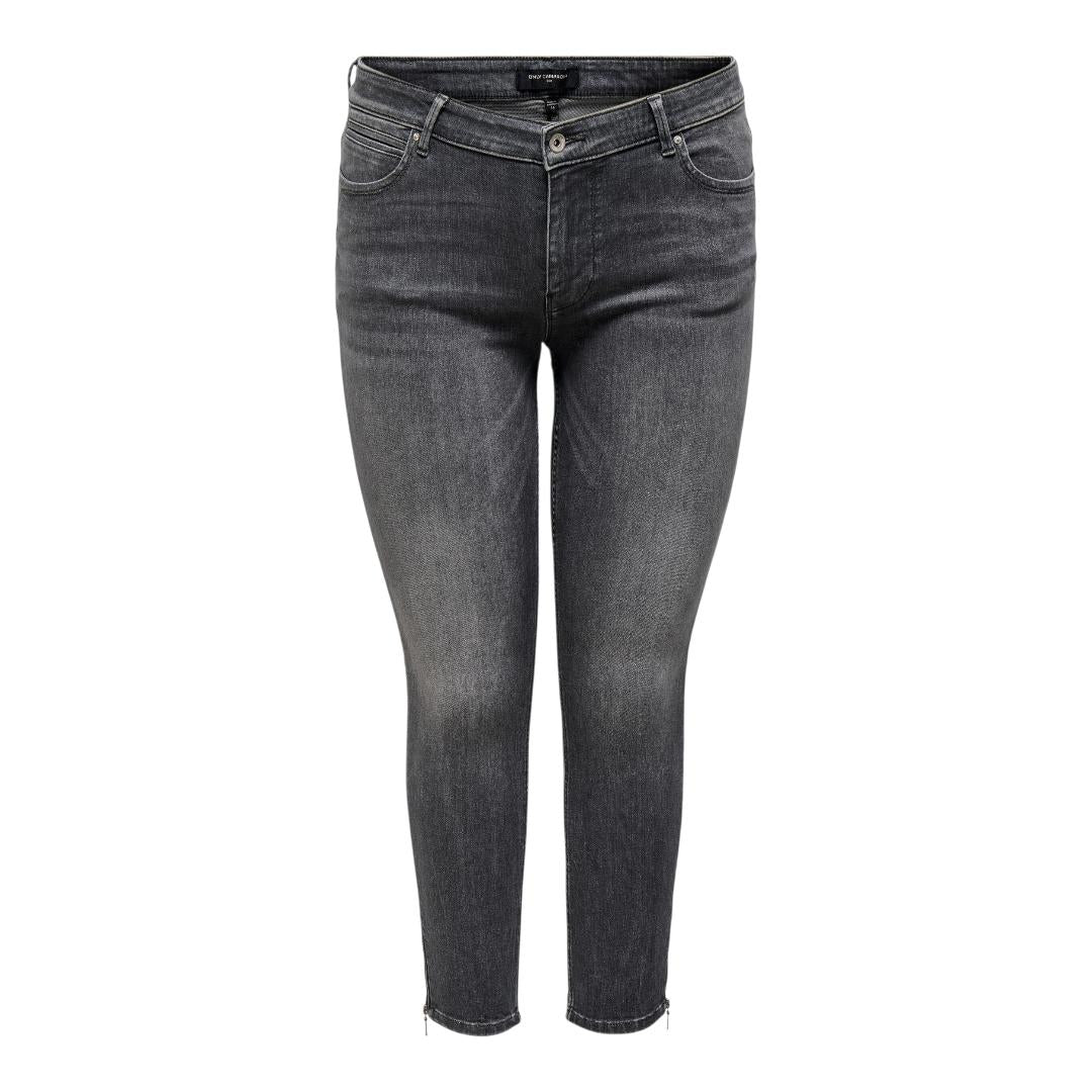 Buy-Ladies Super Stretchy Super Skinny Ankle Grazer Denim Jeans | Zip Detail | "Phela" - A Grade-Online-in South Africa-on Zalemart