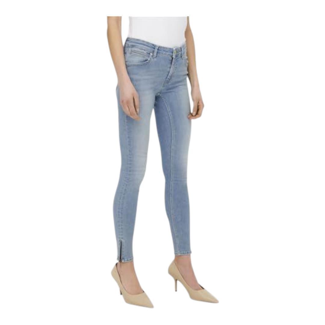 Buy-Ladies Super Stretchy Super Skinny Ankle Grazer Detailed Denim Jeans | Zip Detail | "Phela" - A Grade-Online-in South Africa-on Zalemart