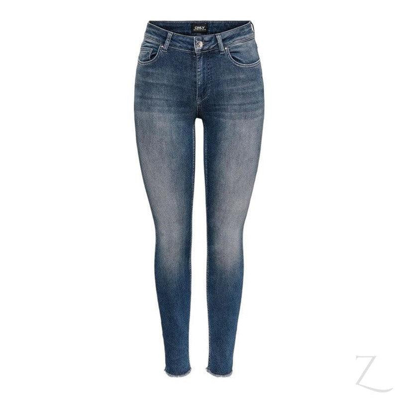 Buy-Ladies Super Stretchy Super Skinny Denim Jeans | Raw Hem | "Phela"-Online-in South Africa-on Zalemart