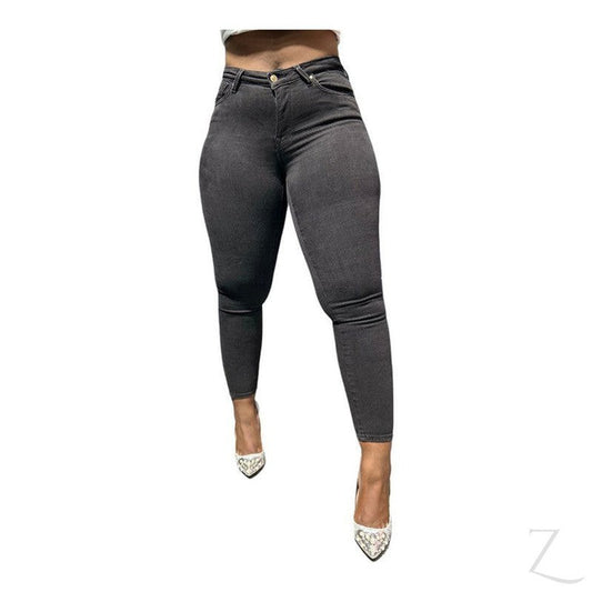 Buy-Ladies Super Stretchy Super Skinny Push Up Denim Jeans | Plain | "Phela"-A Grade-Online-in South Africa-on Zalemart