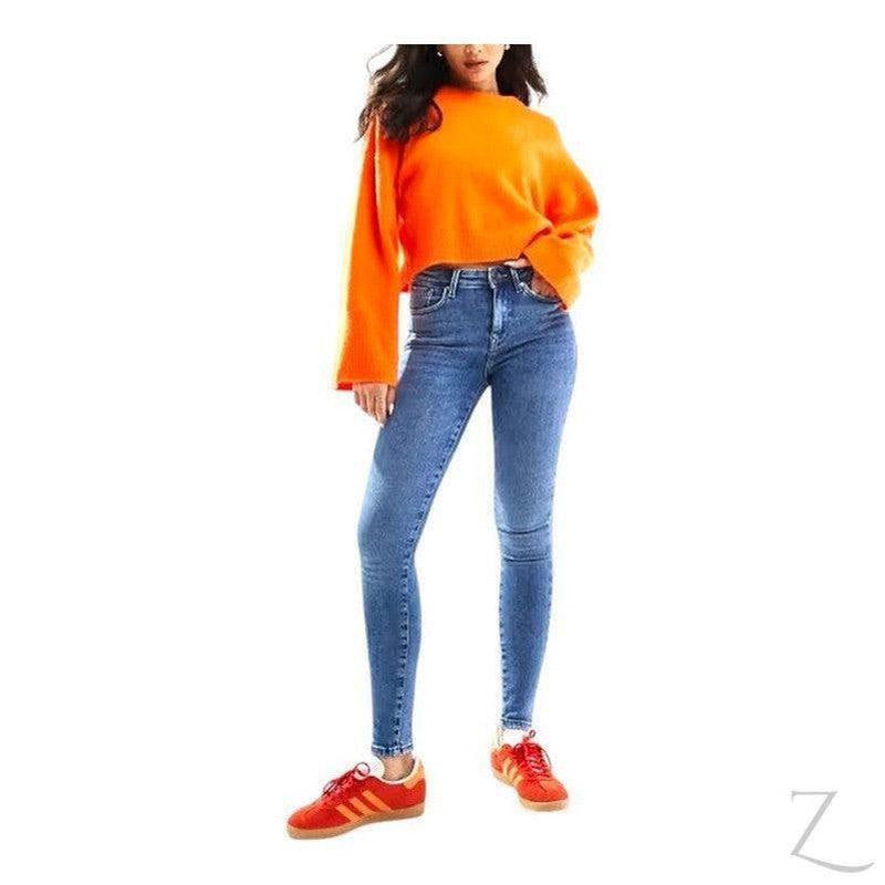 Buy-Ladies Super Stretchy Super Skinny Push Up Denim Jeans | Plain | "Phela" - B Grade-Online-in South Africa-on Zalemart
