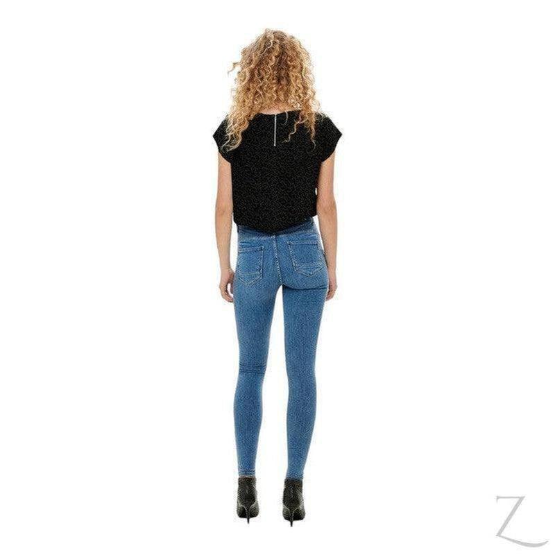 Buy-Ladies Super Stretchy Super Skinny Push Up Denim Jeans | Plain | "Phela" - B Grade-Online-in South Africa-on Zalemart