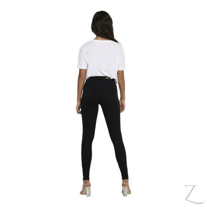 Buy-Ladies Super Stretchy Super Skinny Push Up Denim Jeans | Plain | "Phela" - B Grade-Online-in South Africa-on Zalemart