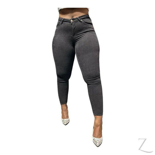 Buy-Ladies Super Stretchy Super Skinny Push Up Denim Jeans | Plain | "Phela"-B Grade (Small Rejects)-Online-in South Africa-on Zalemart