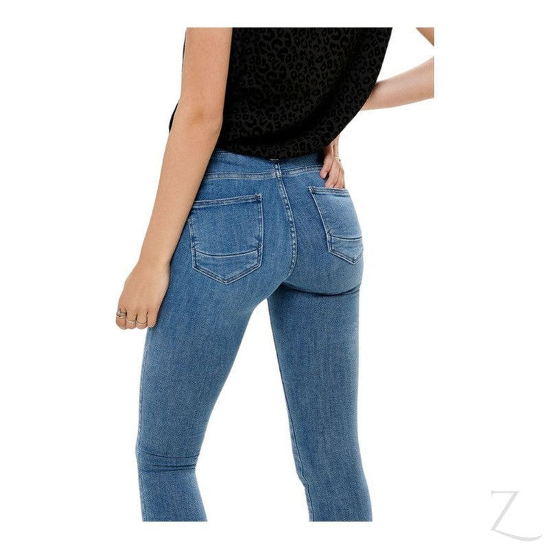 Buy-Ladies Super Stretchy Super Skinny Push Up Denim Jeans | Plain | "Phela"-Online-in South Africa-on Zalemart