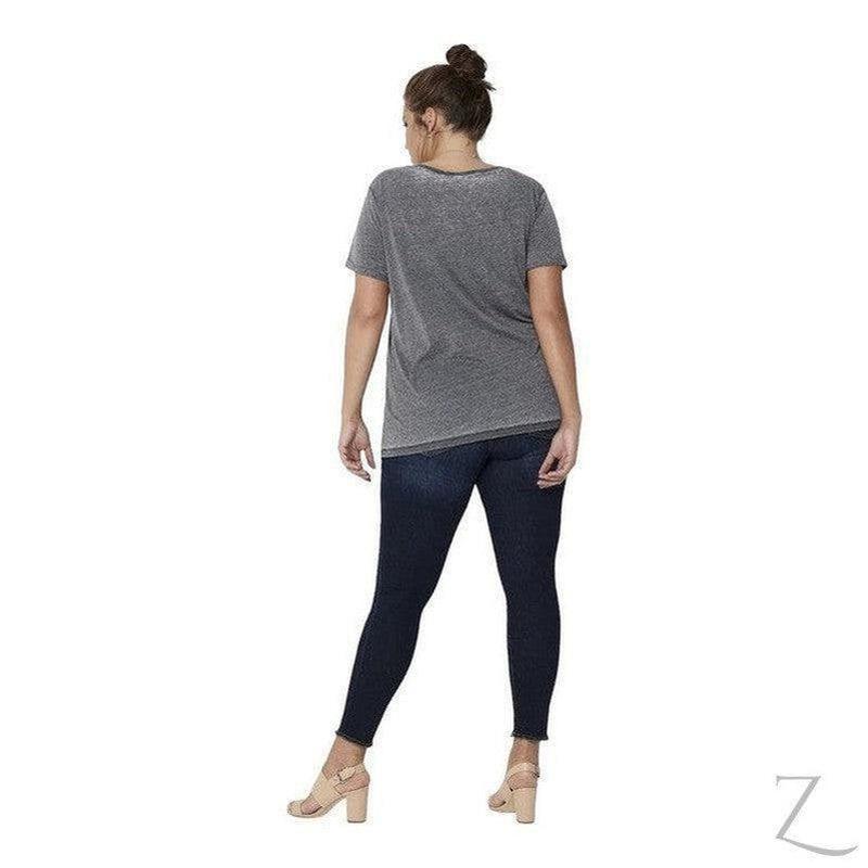 Buy-Ladies Super Stretchy Super Skinny Raw Hem Denim Jeans | Big Sizes | "Phela" - B Grade-Online-in South Africa-on Zalemart