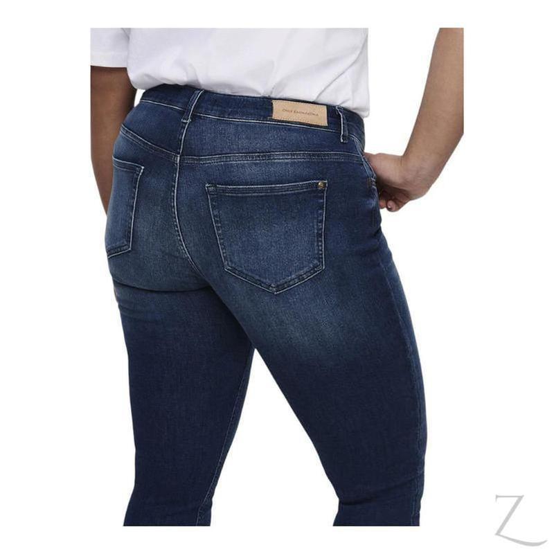 Buy-Ladies Super Stretchy Super Skinny Raw Hem Ripped Denim Jeans | Plus Sizes | "Phela" - B Grade-Online-in South Africa-on Zalemart