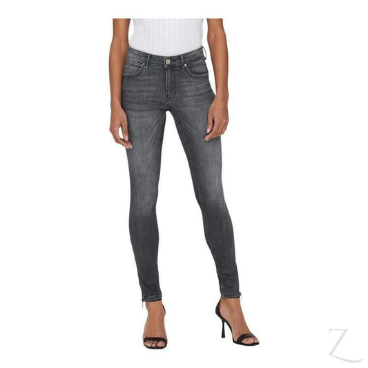 Buy-Ladies Super Stretchy Super Skinny Strong Denim Jeans | Zip Detail | "Phela"-A Grade-Online-in South Africa-on Zalemart