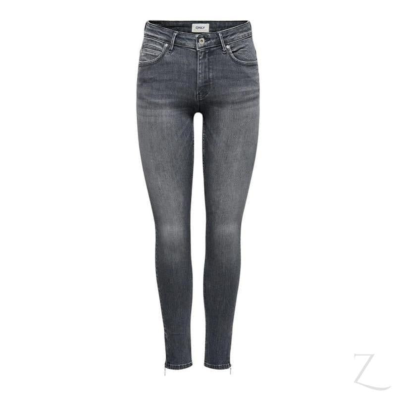Buy-Ladies Super Stretchy Super Skinny Strong Denim Jeans | Zip Detail | "Phela" - B Grade-Online-in South Africa-on Zalemart